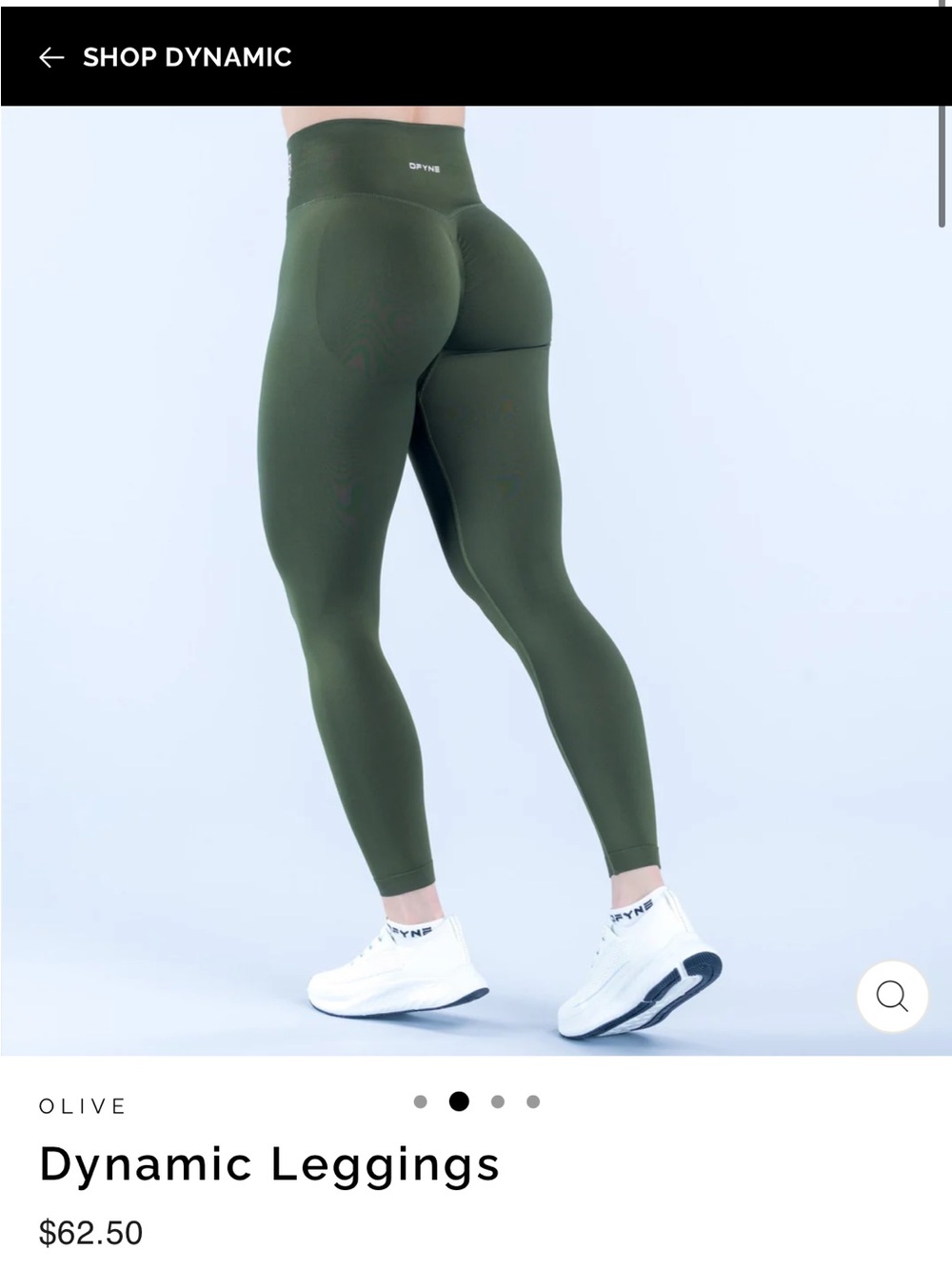 Dynamic Leggings — Olive